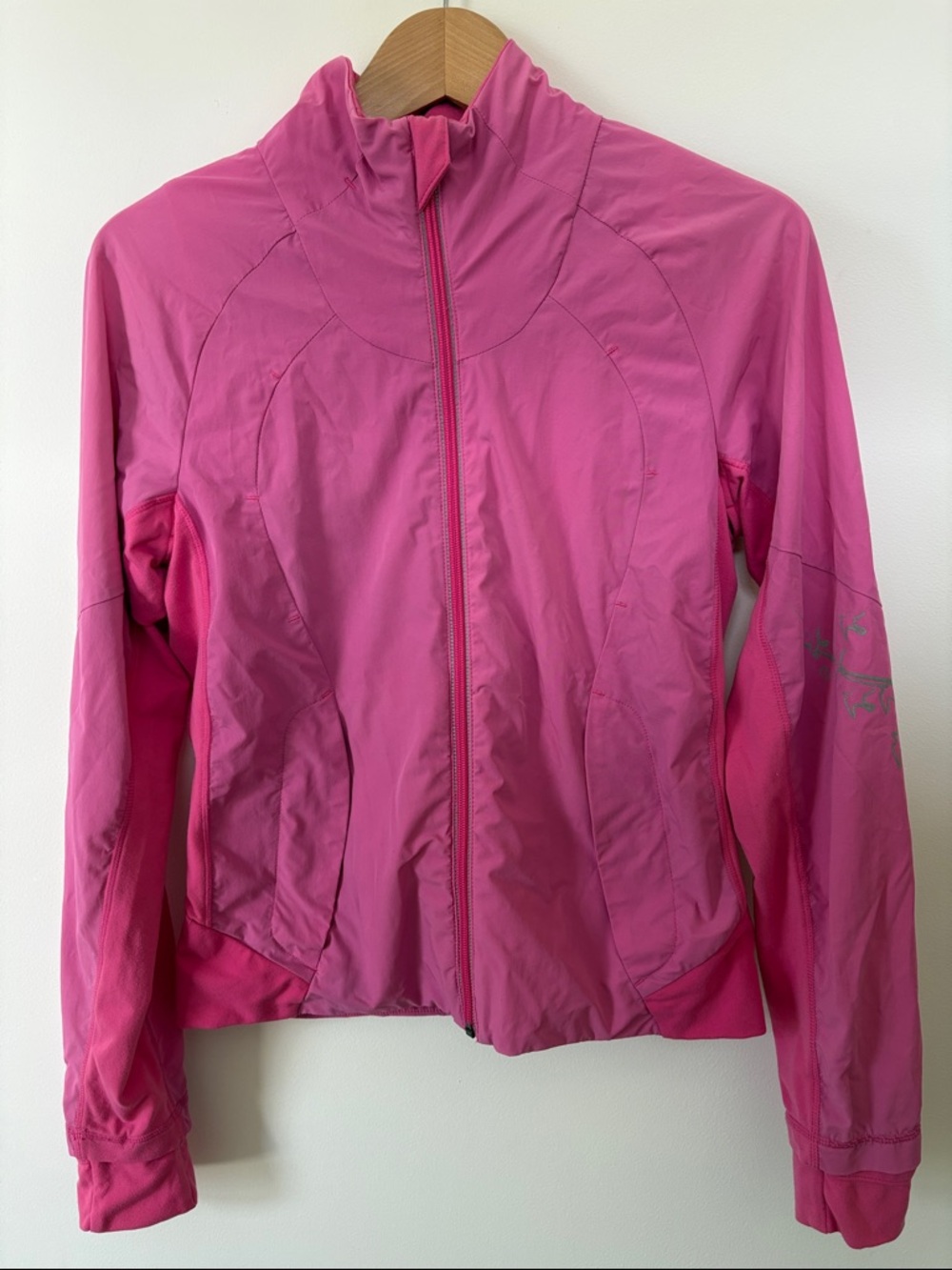 Lululemon Women's Pink Full-Zip Track Jacket